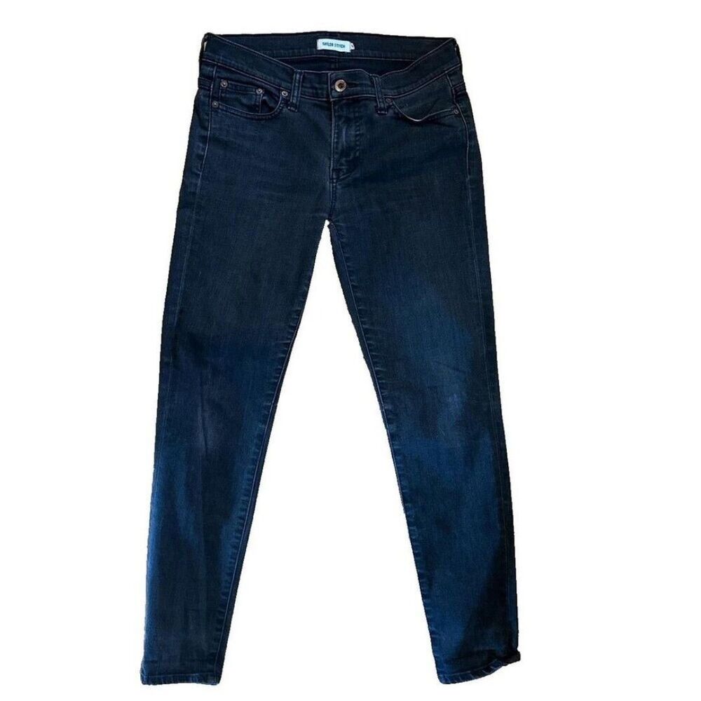 Taylor Stitch Women’s Size 28 Black Denim Jeans – Excellent Condition